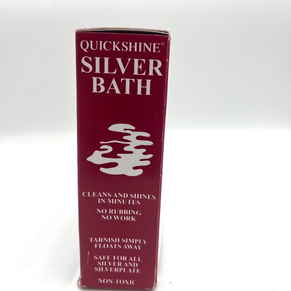 QuickShine Non-Toxic Liquid Cleanser for Silverware‎ - Tarnish Removal Made Easy - Picture 4 of 6